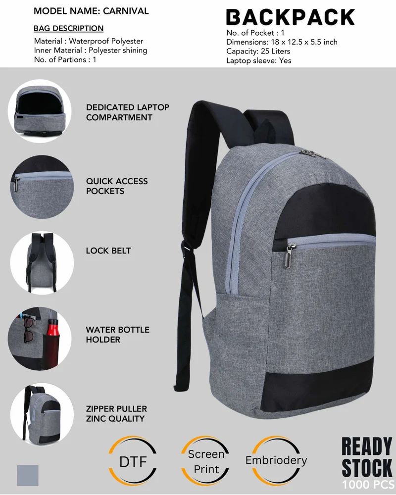 carnival waterproof backpack