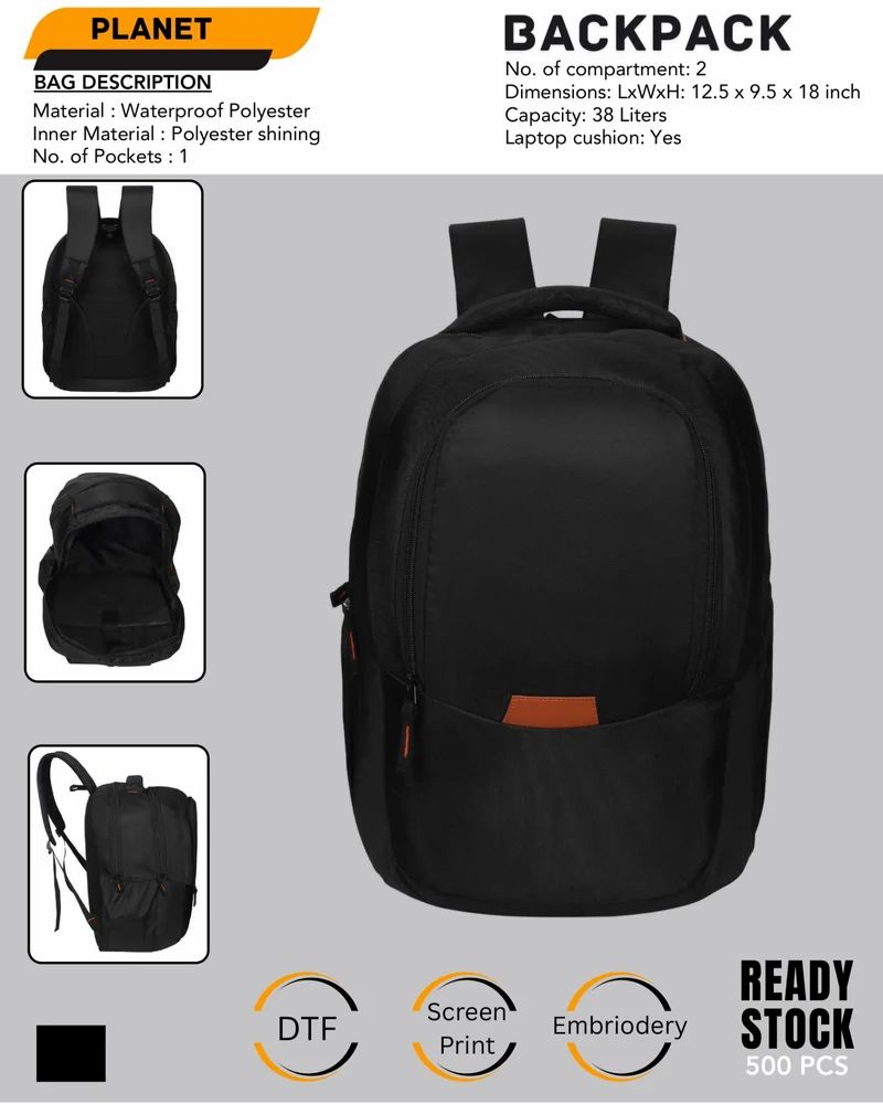 Waterproof Polyester Laptop Backpack