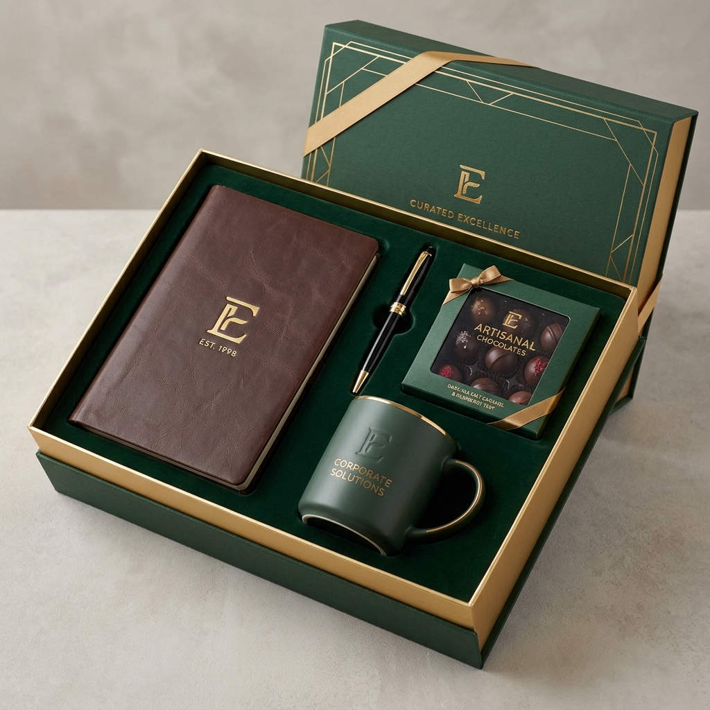 Premium luxury corporate gift set